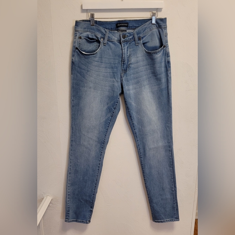 Aeropostale Light Blue Men's Skinny Jeans